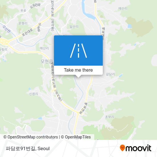 파담로91번길 map