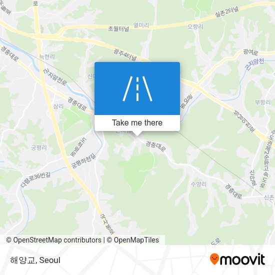 해양교 map