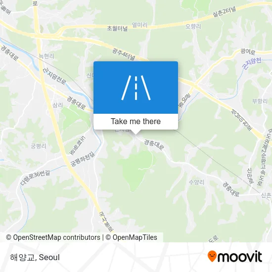 해양교 map