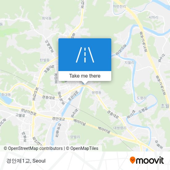 경안제1교 map