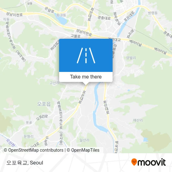오포육교 map