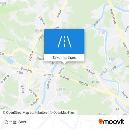 청석로 map