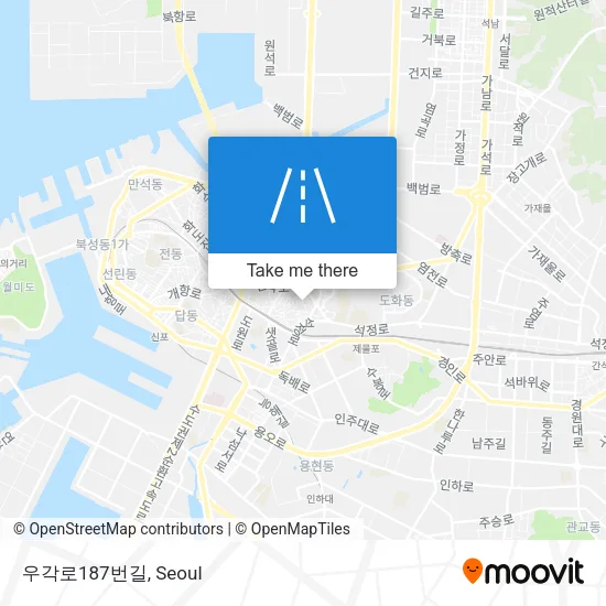 우각로187번길 map