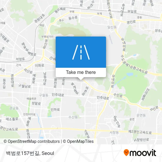 백범로157번길 map