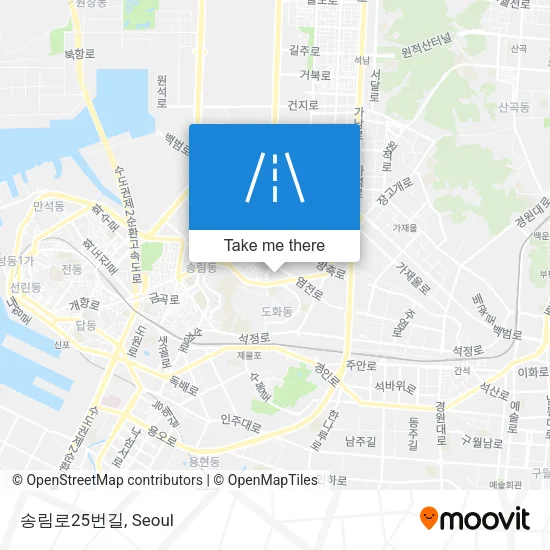 송림로25번길 map