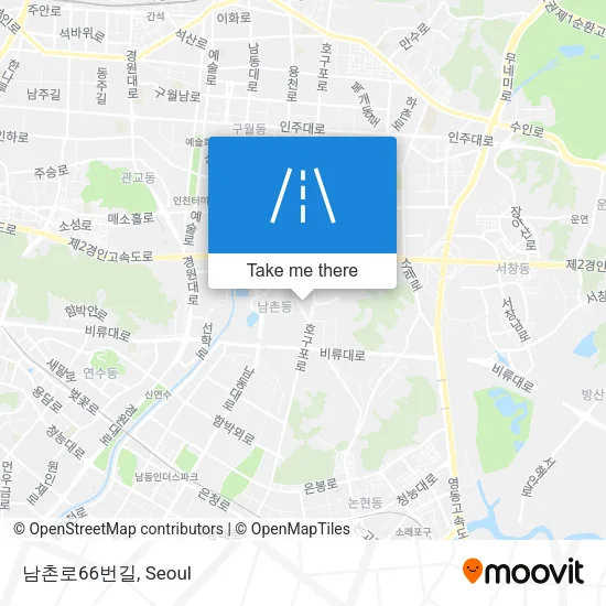 남촌로66번길 map