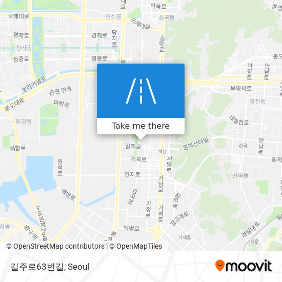 길주로63번길 map