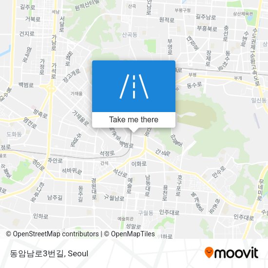 동암남로3번길 map