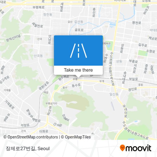 장제로27번길 map