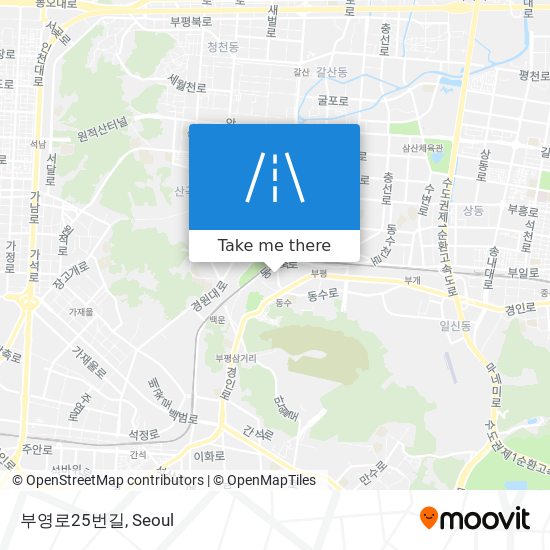 부영로25번길 map