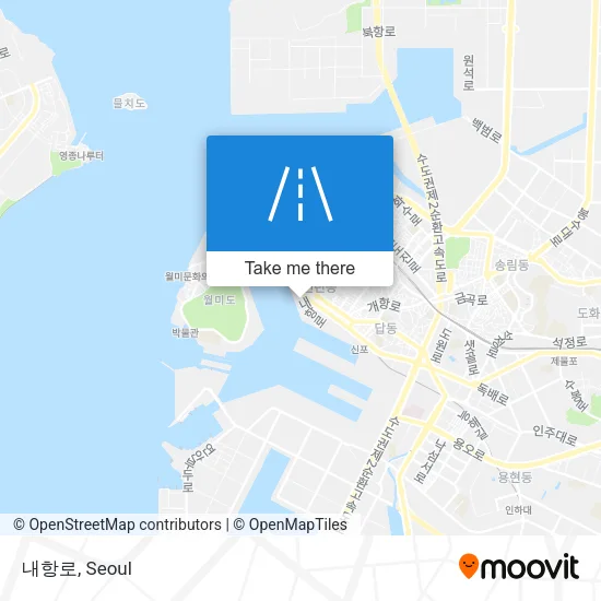 내항로 map