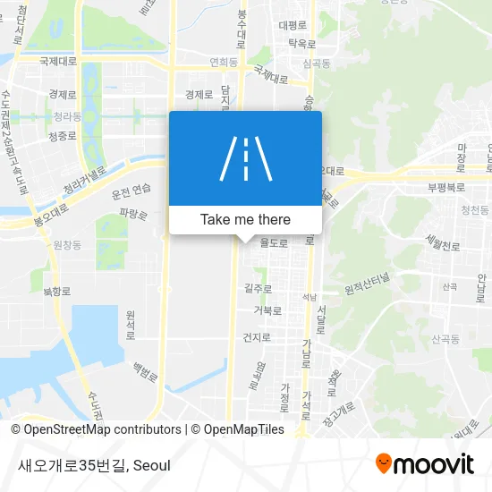 새오개로35번길 map