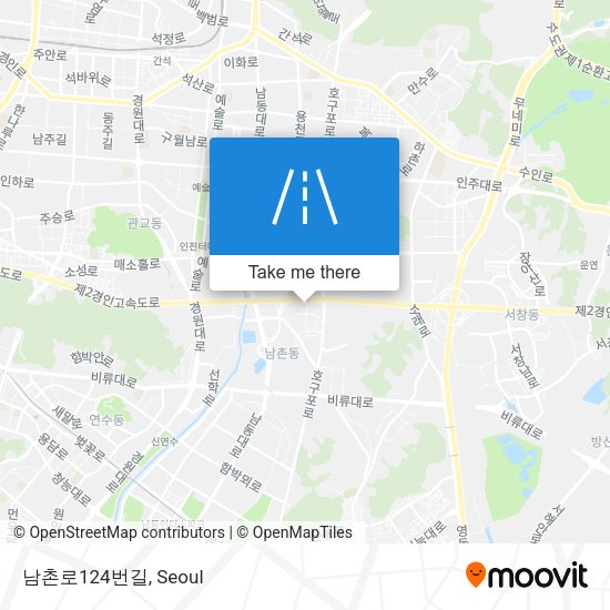남촌로124번길 map