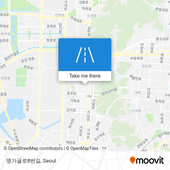 명가골로8번길 map