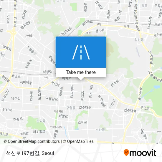 석산로197번길 map