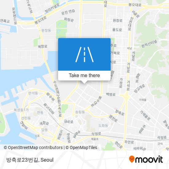 방축로23번길 map