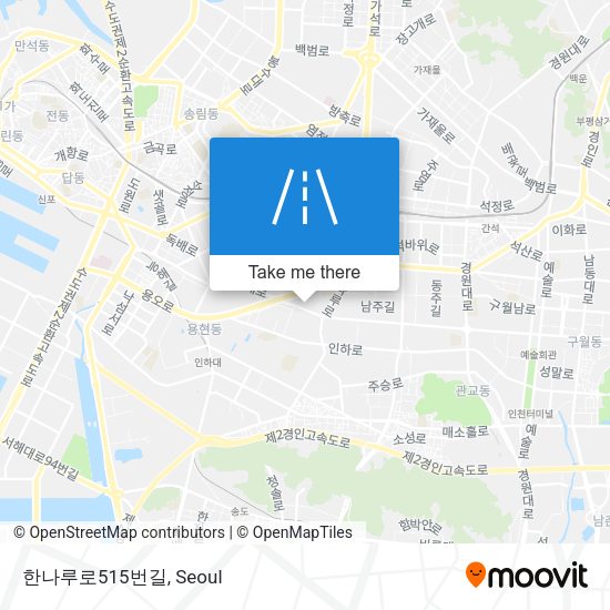 한나루로515번길 map