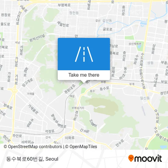 동수북로60번길 map