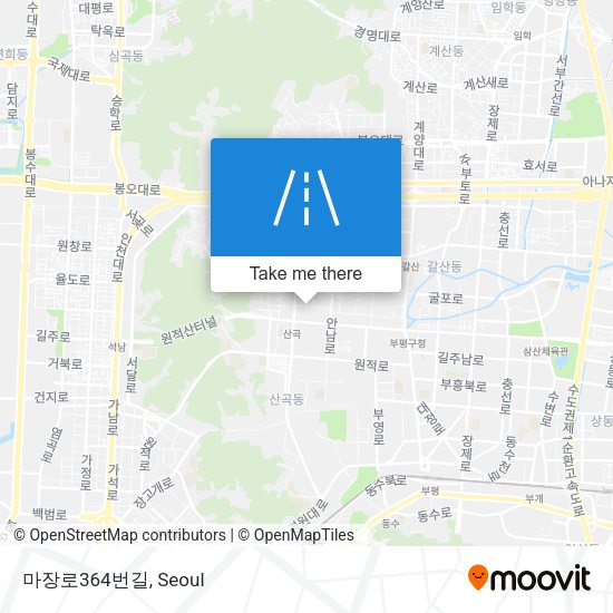 마장로364번길 map