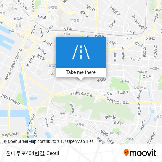 한나루로404번길 map