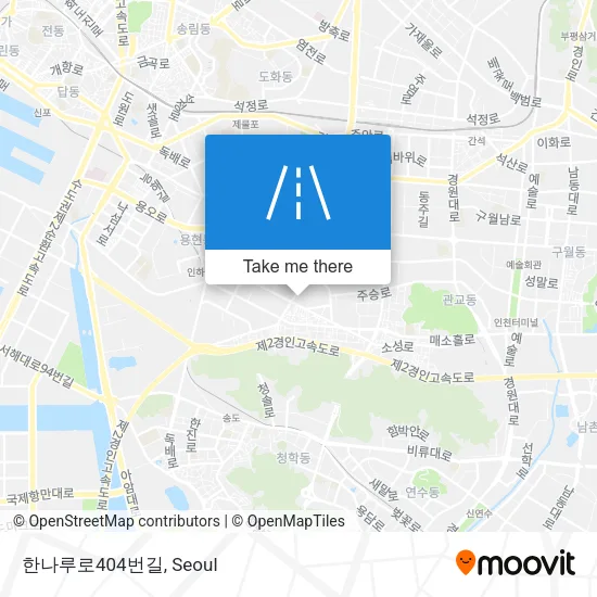 한나루로404번길 map