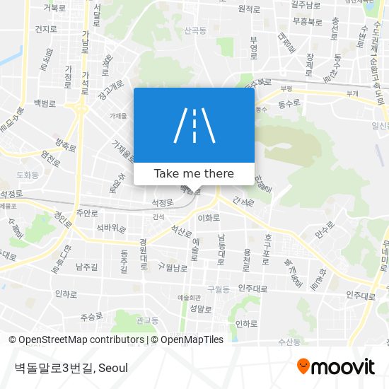 벽돌말로3번길 map