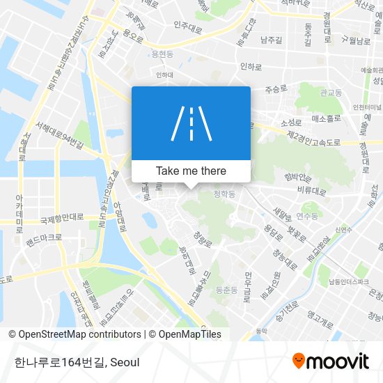 한나루로164번길 map