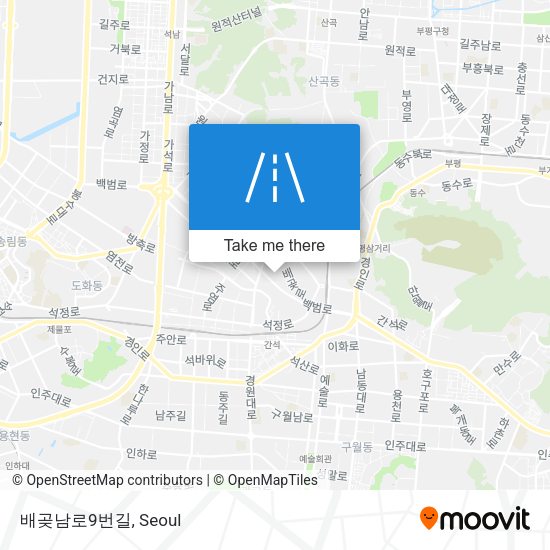 배곶남로9번길 map