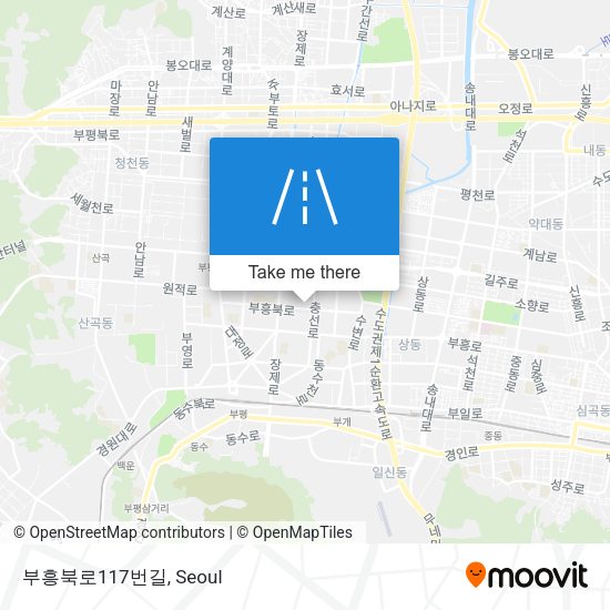 부흥북로117번길 map