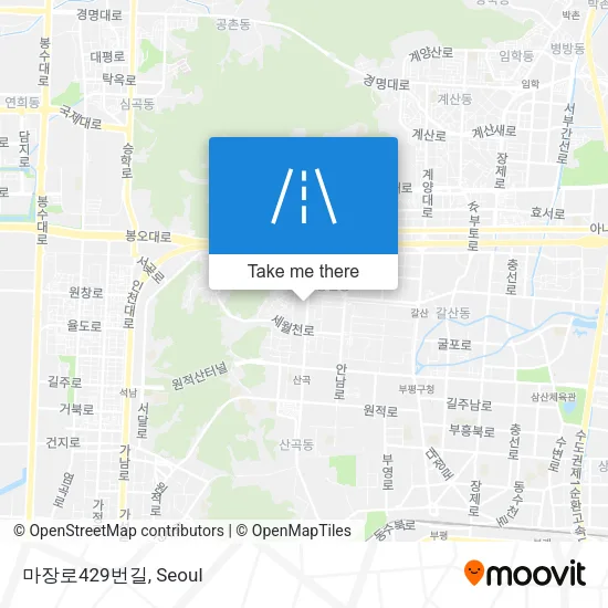 마장로429번길 map