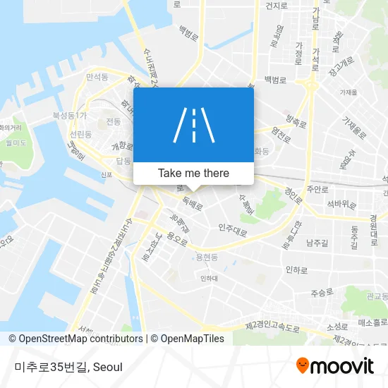 미추로35번길 map