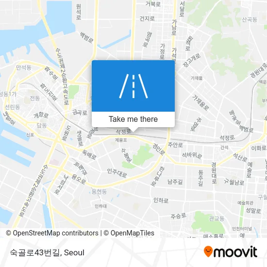 숙골로43번길 map