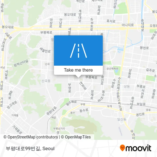 부평대로99번길 map