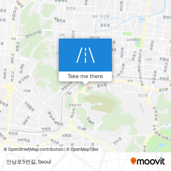 안남로5번길 map