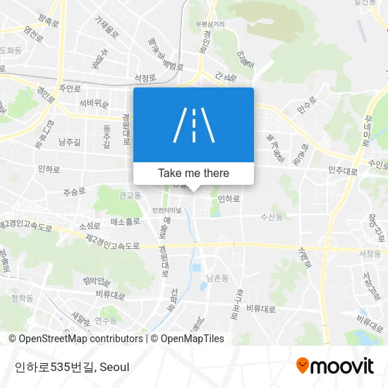 인하로535번길 map