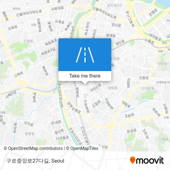 구로중앙로27다길 map