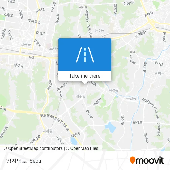 양지남로 map