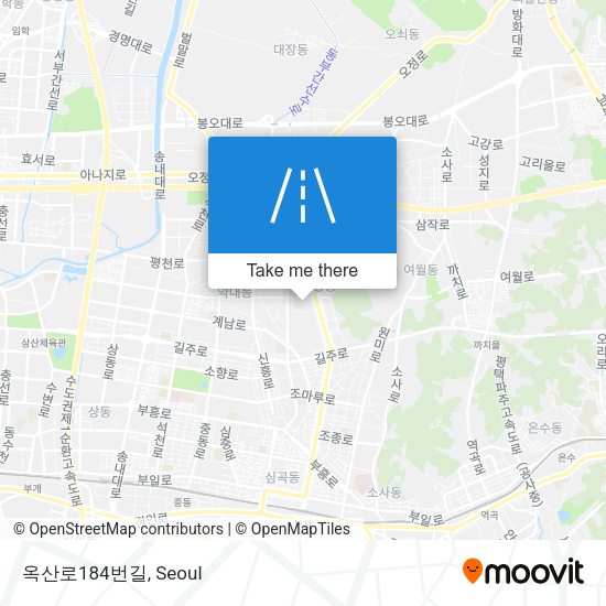 옥산로184번길 map