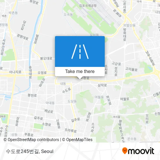 수도로245번길 map