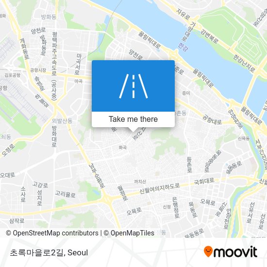 초록마을로2길 map