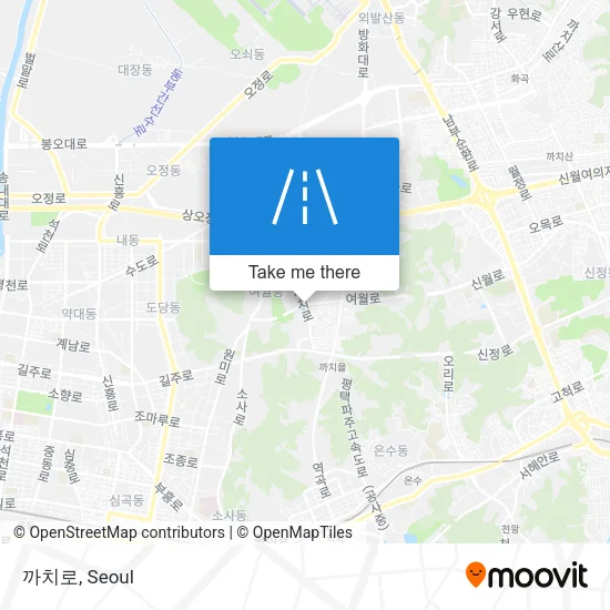 까치로 map