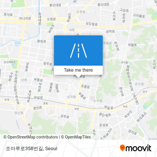 조마루로358번길 map