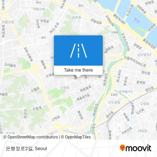 은행정로2길 map