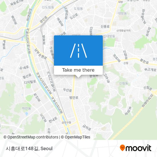 시흥대로148길 map