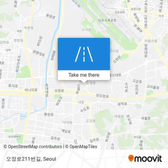 오정로211번길 map