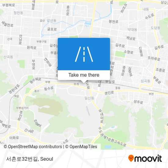 서촌로32번길 map