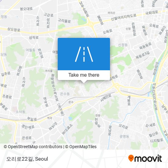 오리로22길 map