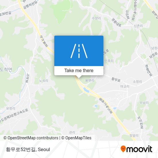황무로52번길 map