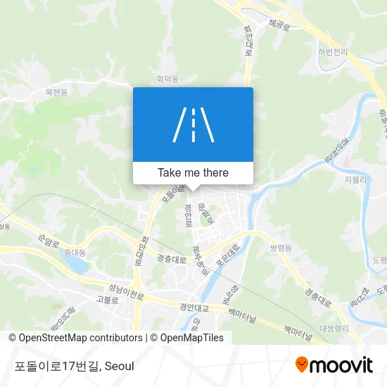 포돌이로17번길 map