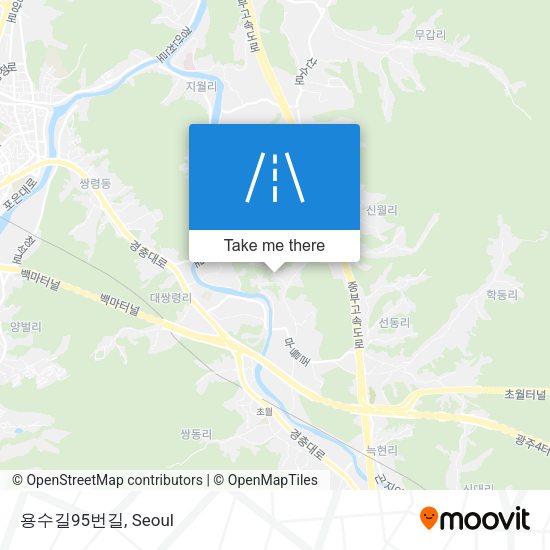 용수길95번길 map